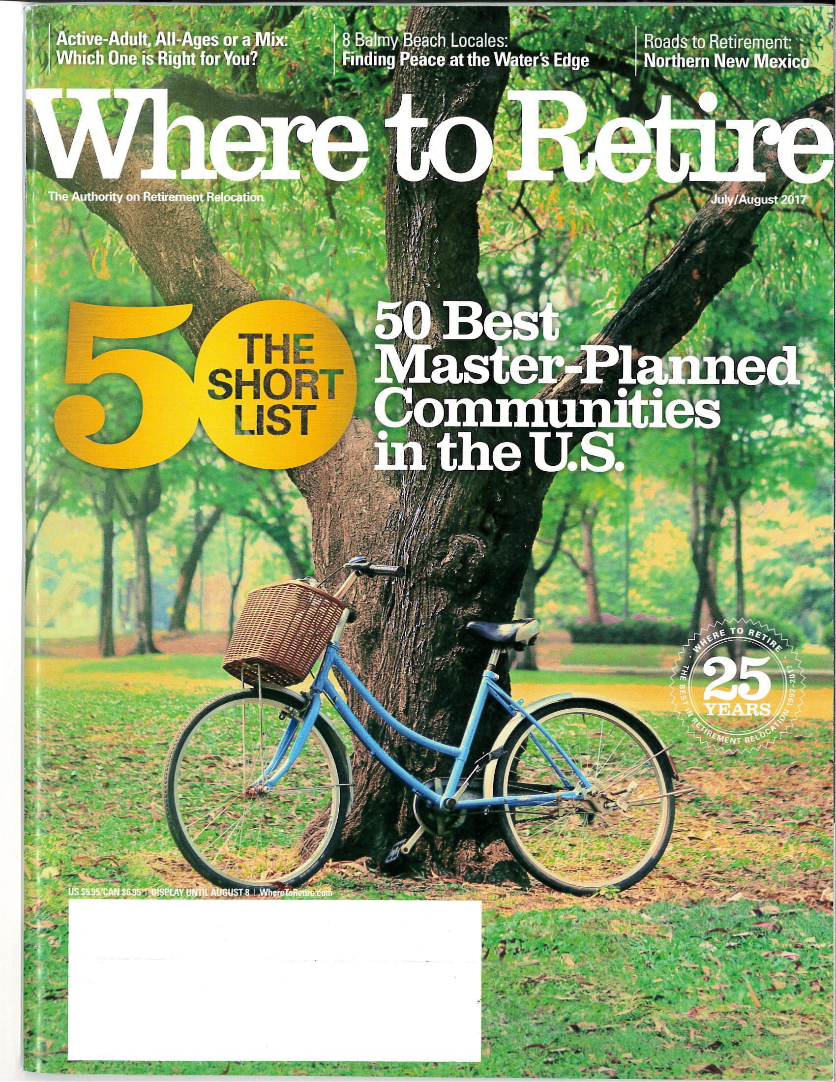Eastmark makes Where to Retire magazine “Short List”