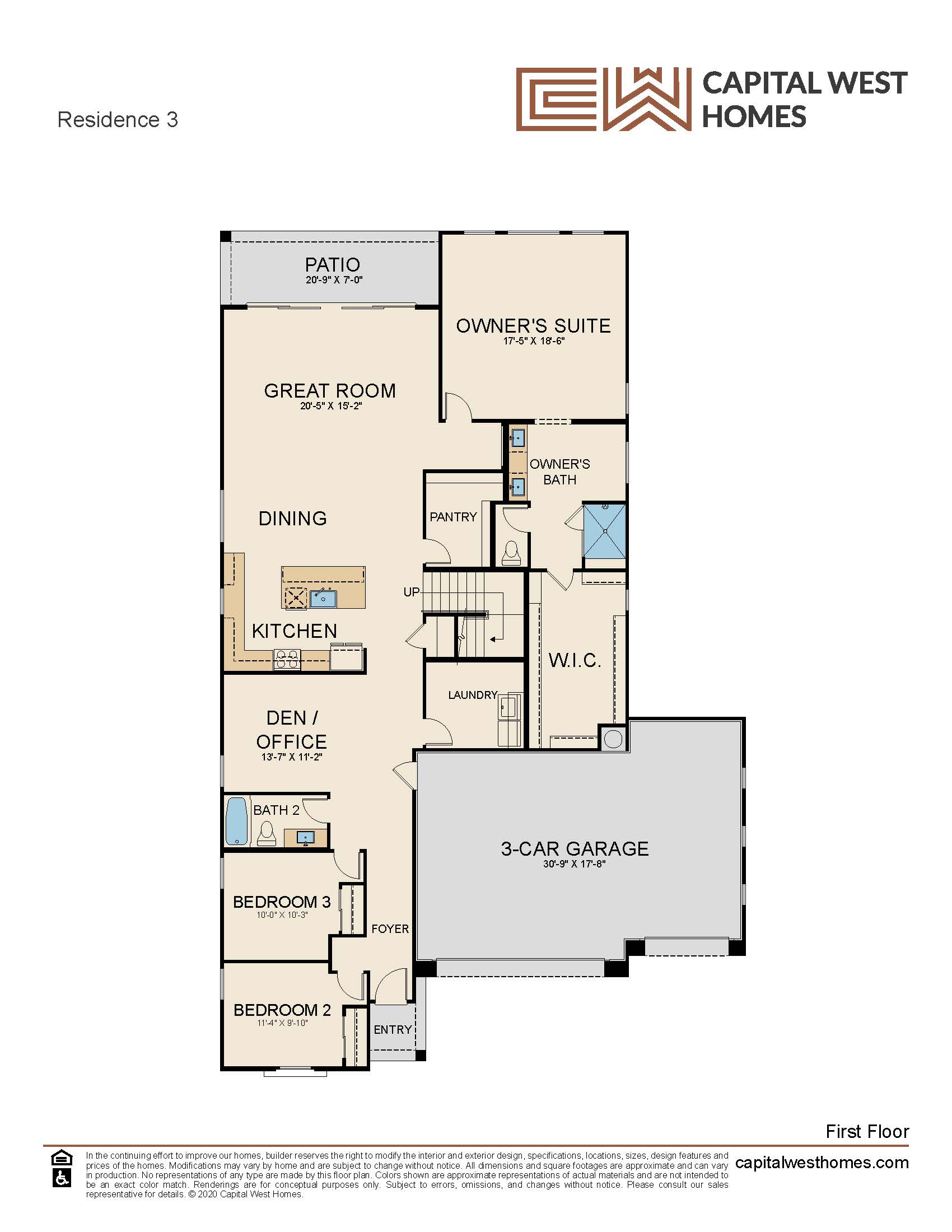 Residence Three Floorplan